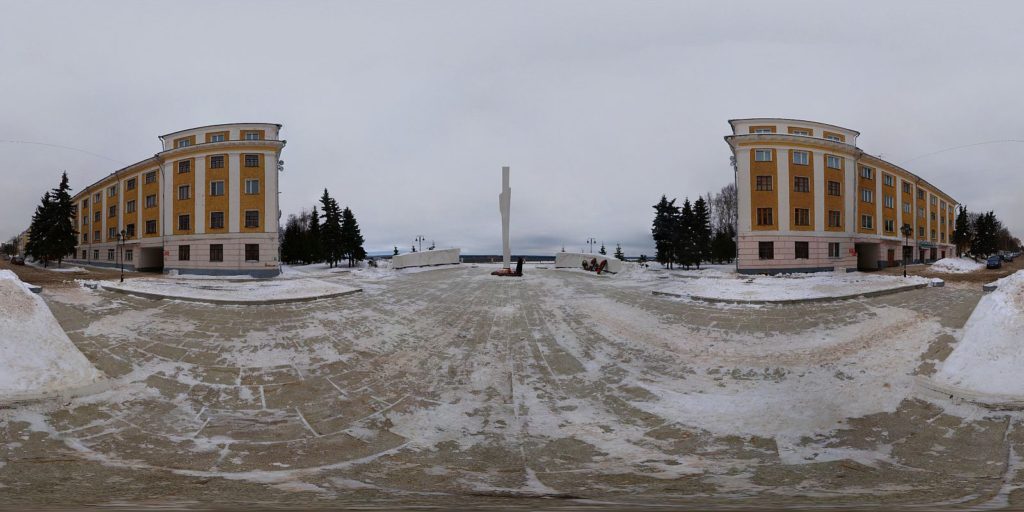 Панорама 360×180 ул. Московской около Вечного огня