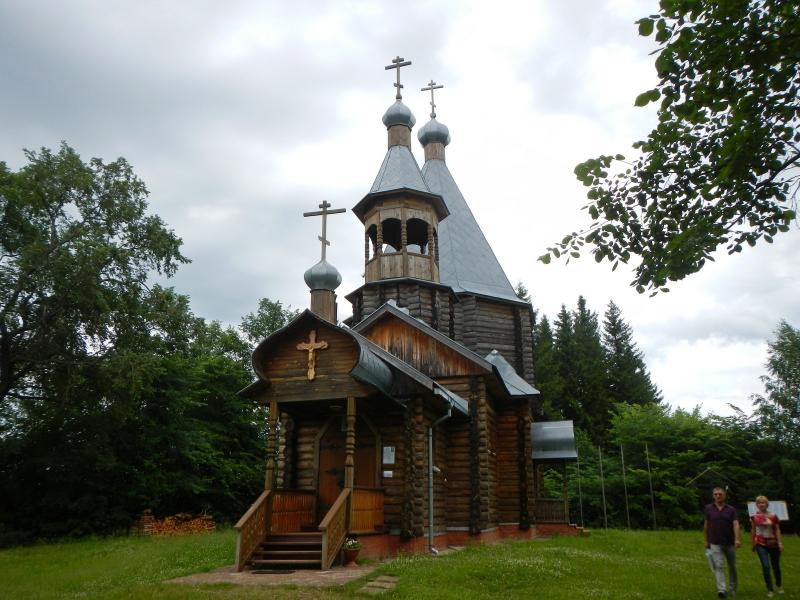 Деревянная церковь в Никульчино