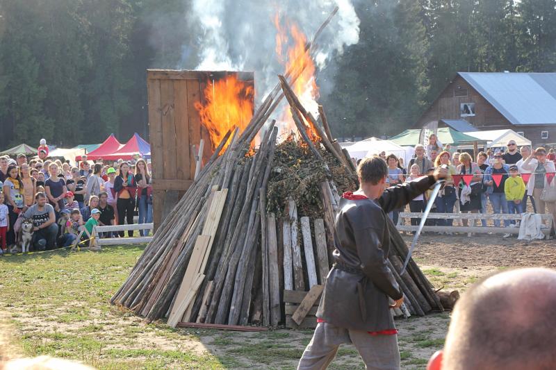 Финальный костёр - Хлыновская застава aka Рыцарский турнир на Вятке - 2018