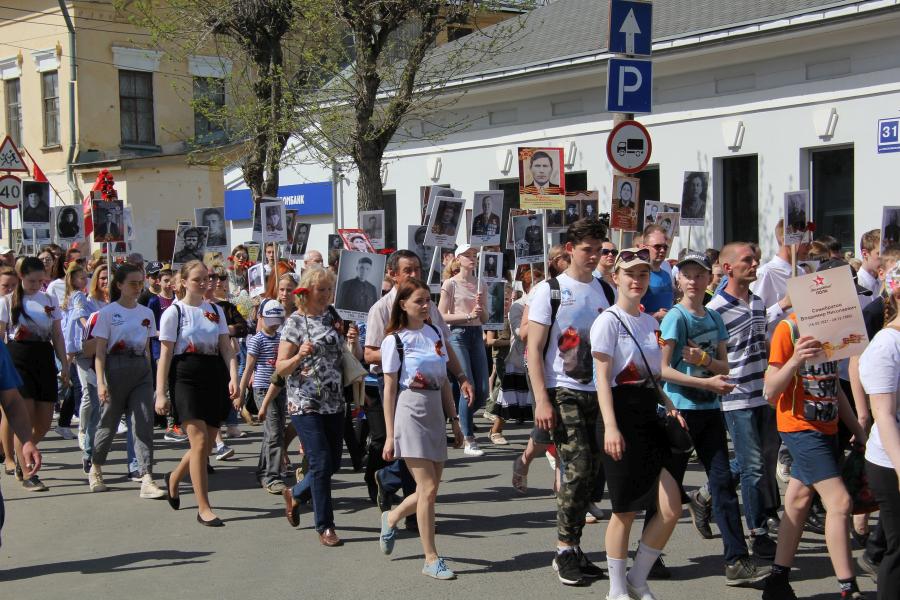 «Бессмертный полк» в День Победы 9 мая 2019 г. в Кирове