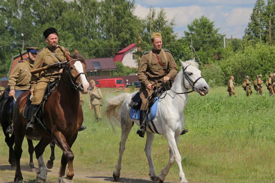 Конница советской армии - реконструкторский фестиваль «Живая история» 2019