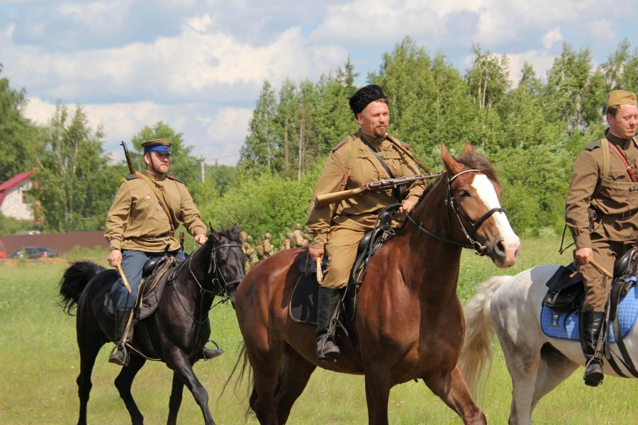 Конница советской армии - реконструкторский фестиваль «Живая история» 2019