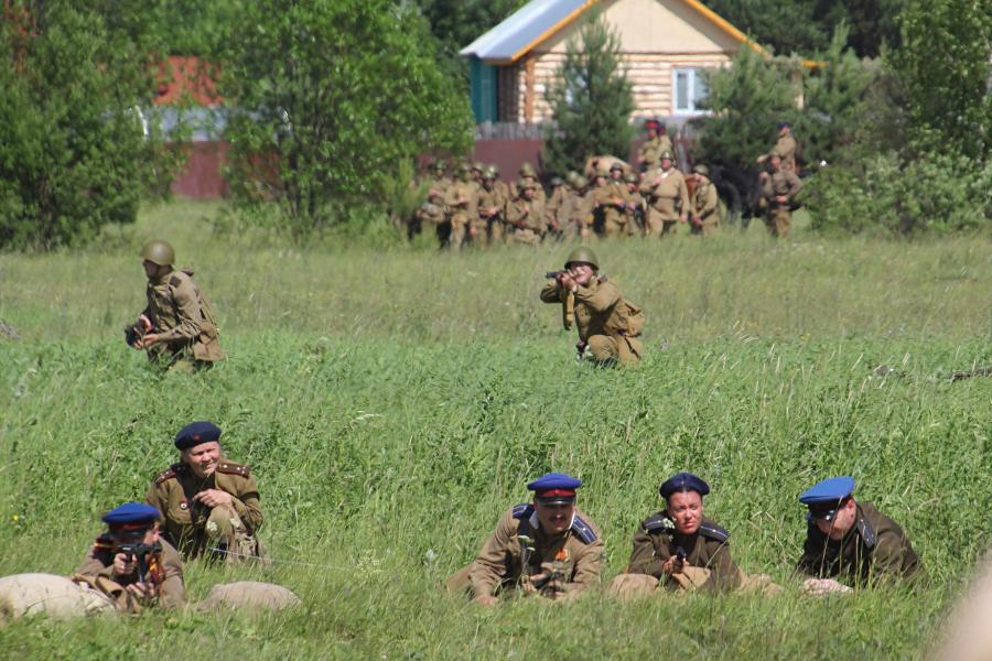 Наступление советских войск - реконструкторский фестиваль «Живая история» 2019