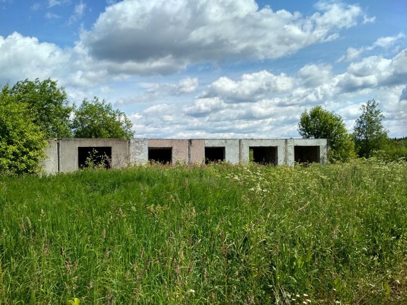 Заброшенное панельное строение в чистом поле в селе Оглоблино - поход выходного дня в Первомайский, Слободской район