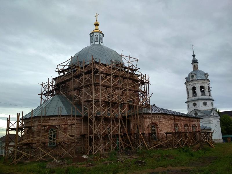 Спасо-Преображенская церковь в Первомайском - поход выходного дня в Первомайский, Слободской район